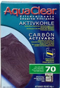 70 Power Pack For Aquaclear Aquaclear Inserts Activated Filter of 2 Carbon Filter