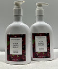 Body Lot Shea Hand Works Cream Black Merlot of Bath 2 Cherry Butter &