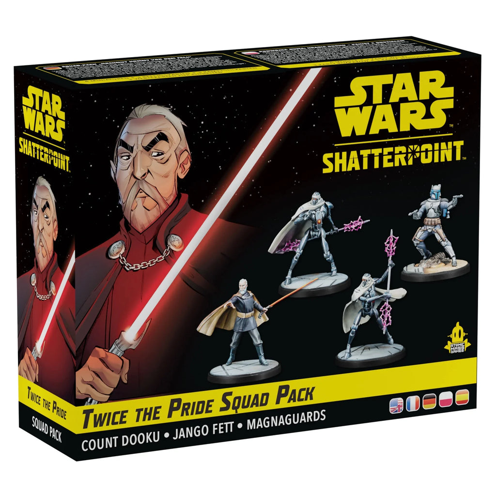 Pack - Shatterpoint the Star Count Dooku Squad Twice Pride: Wars: