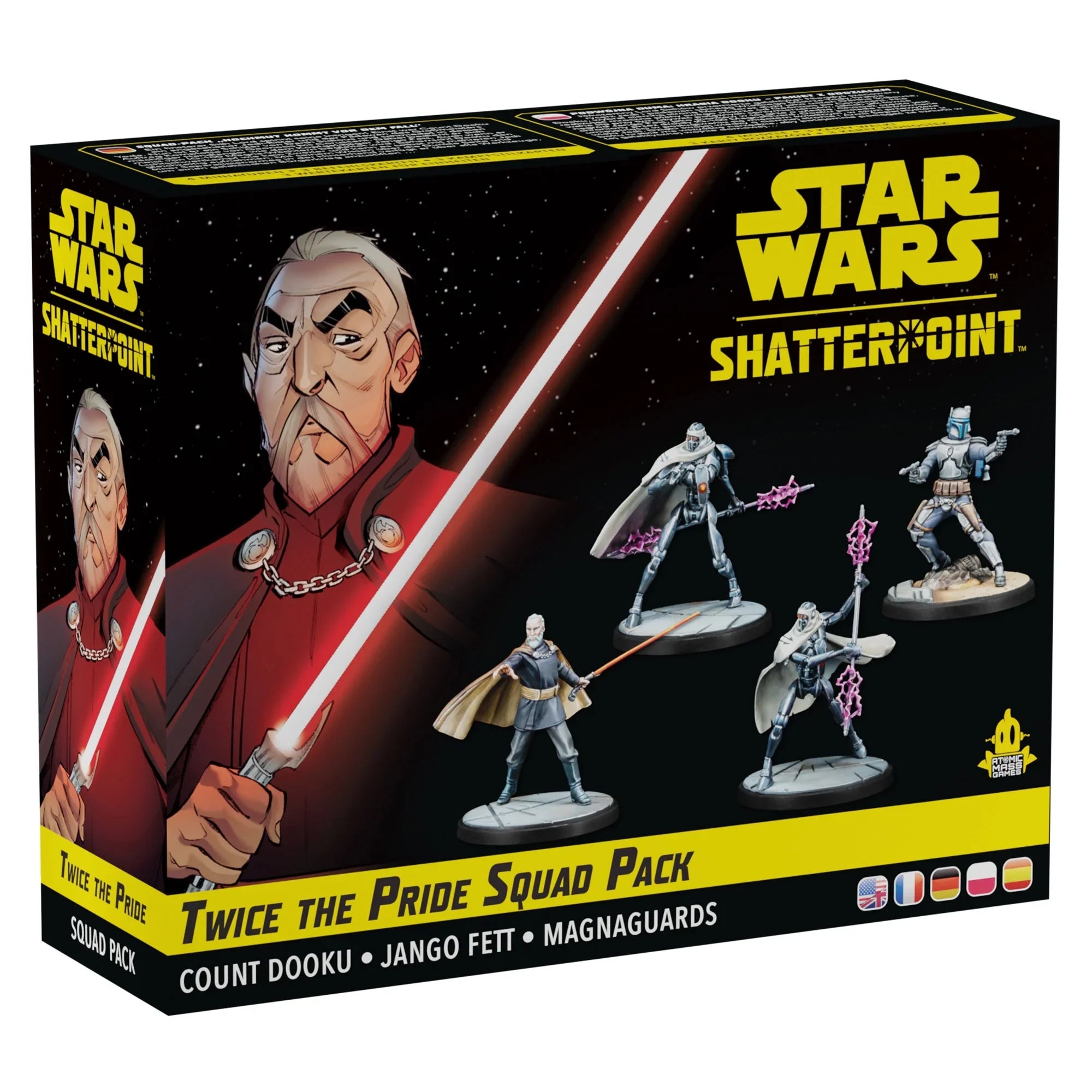 Pack - Shatterpoint the Star Count Dooku Squad Twice Pride: Wars: