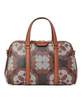 Monogram Spade Flower Satchel Eleanor Medium