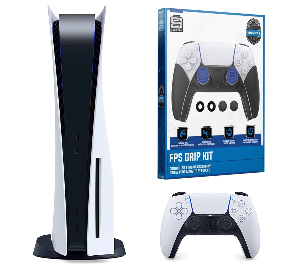 Console Playstation (Sony PS5 Bundle 5 Player ControlGrip Disc) Sony Pack Disc with