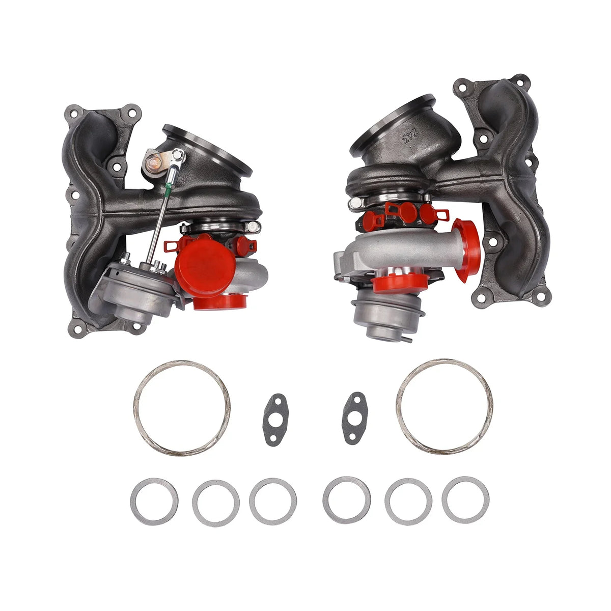 E91 335xi Turbocharger 4913107031 Pair BMW E90 N54 Upgrade for 11654555418 3.0L 335i TD04L 4913107041 E93 2007-2010 E92 11654555419 17T