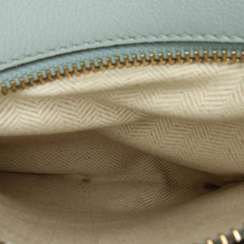 Pre-Owned Bag Small Leather (Good) Puzzle Calf Satchel Unisex LOEWE Authenticated Tricolor