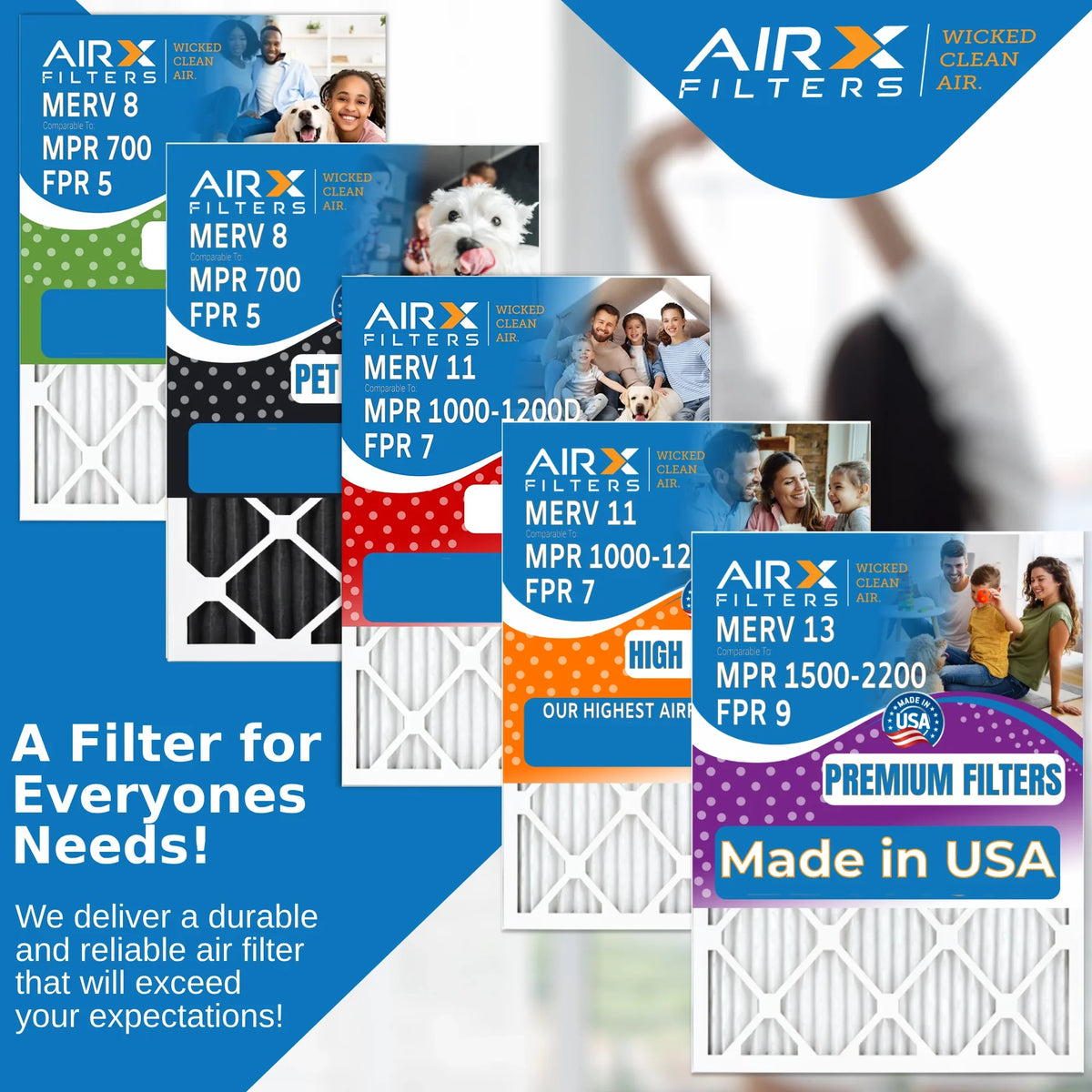 2 FILTERS MPR Filter 700 Comparable Compatible Odor with FPR by to Eliminator 20x25x6 Carbon AIRX AIR. Aprilaire Pack 8 & CLEAN atmospheric MERV Filter 201 5 WICKED