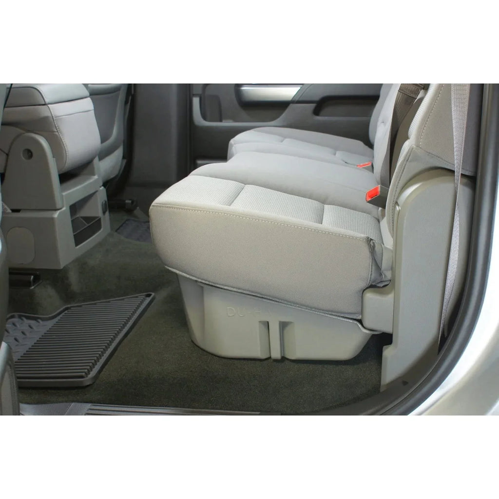 Seat 2014-18 Rack Truck Gun Under Organizer Container Storage Chevy GMC DU-HA