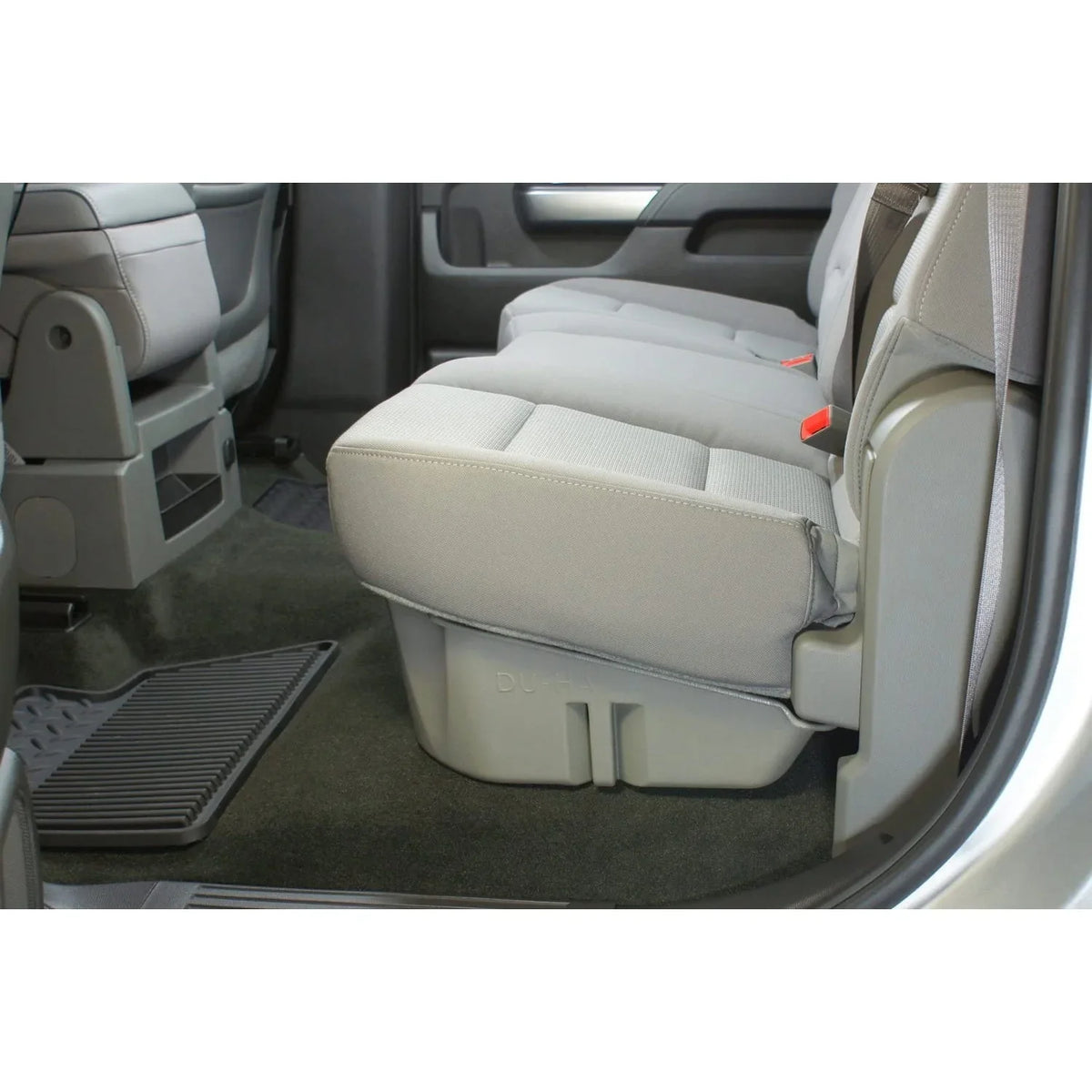 Seat 2014-18 Rack Truck Gun Under Organizer Container Storage Chevy GMC DU-HA