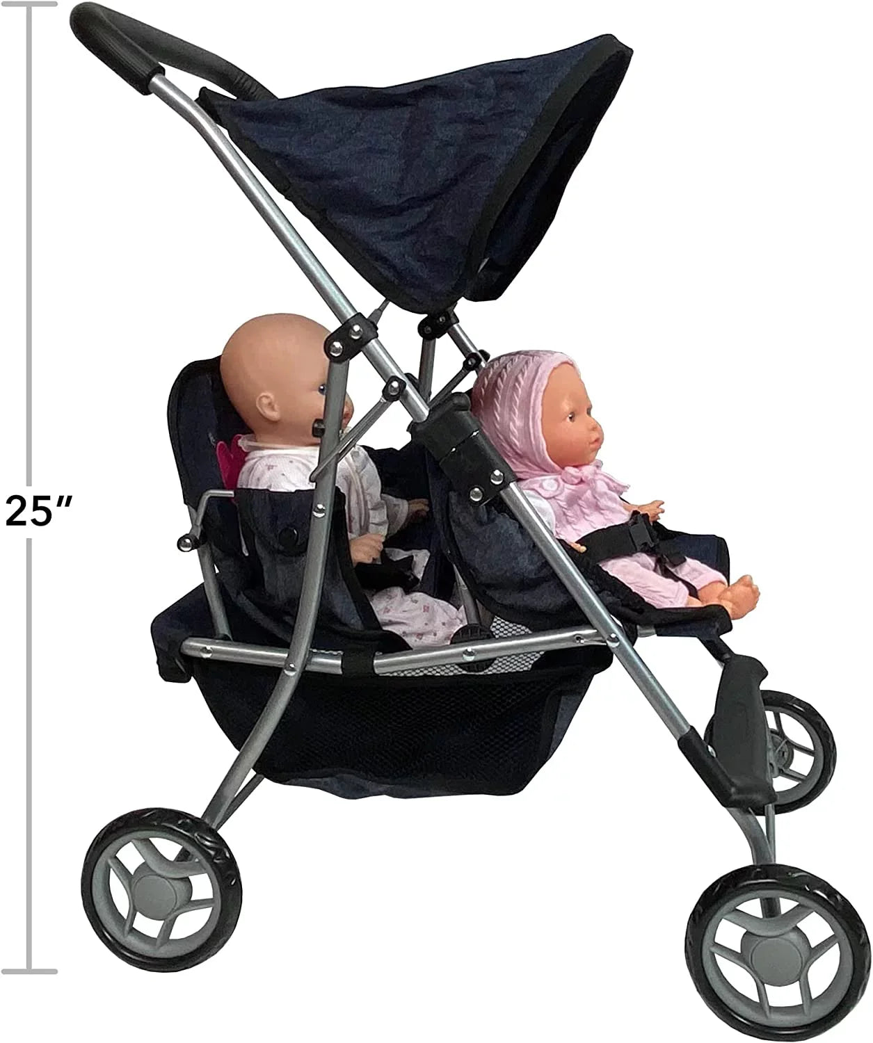 Toy Doll Twin Doll New York Baby The Stroller Stroller Doll Collection Denim