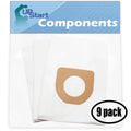 Vacuum - (9-Pack, HEPA for Vacuum with Constellation 3 Bags 27 Compatible 4010100Z, Hoover Bags Hoover Replacement Z Per Type Pack) Bags