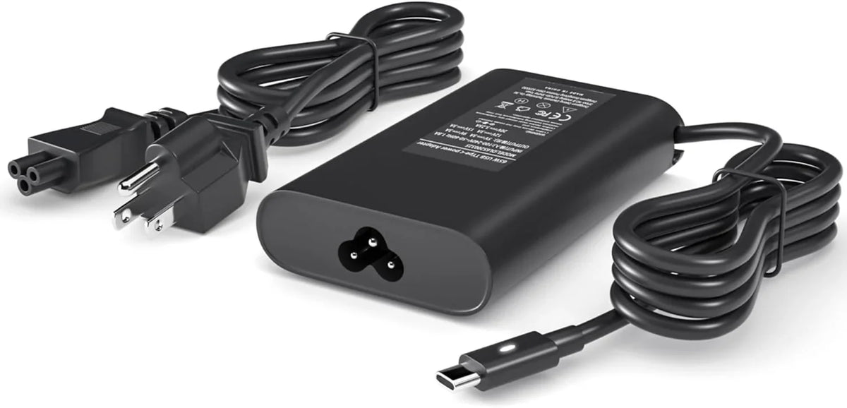 7370 Type 5290 7390 7420 65W USB 9350 C for 9380 7400 5520 Latitude Dell 9360 5420 Laptop 13 9370 5320 XPS Charger 7390
