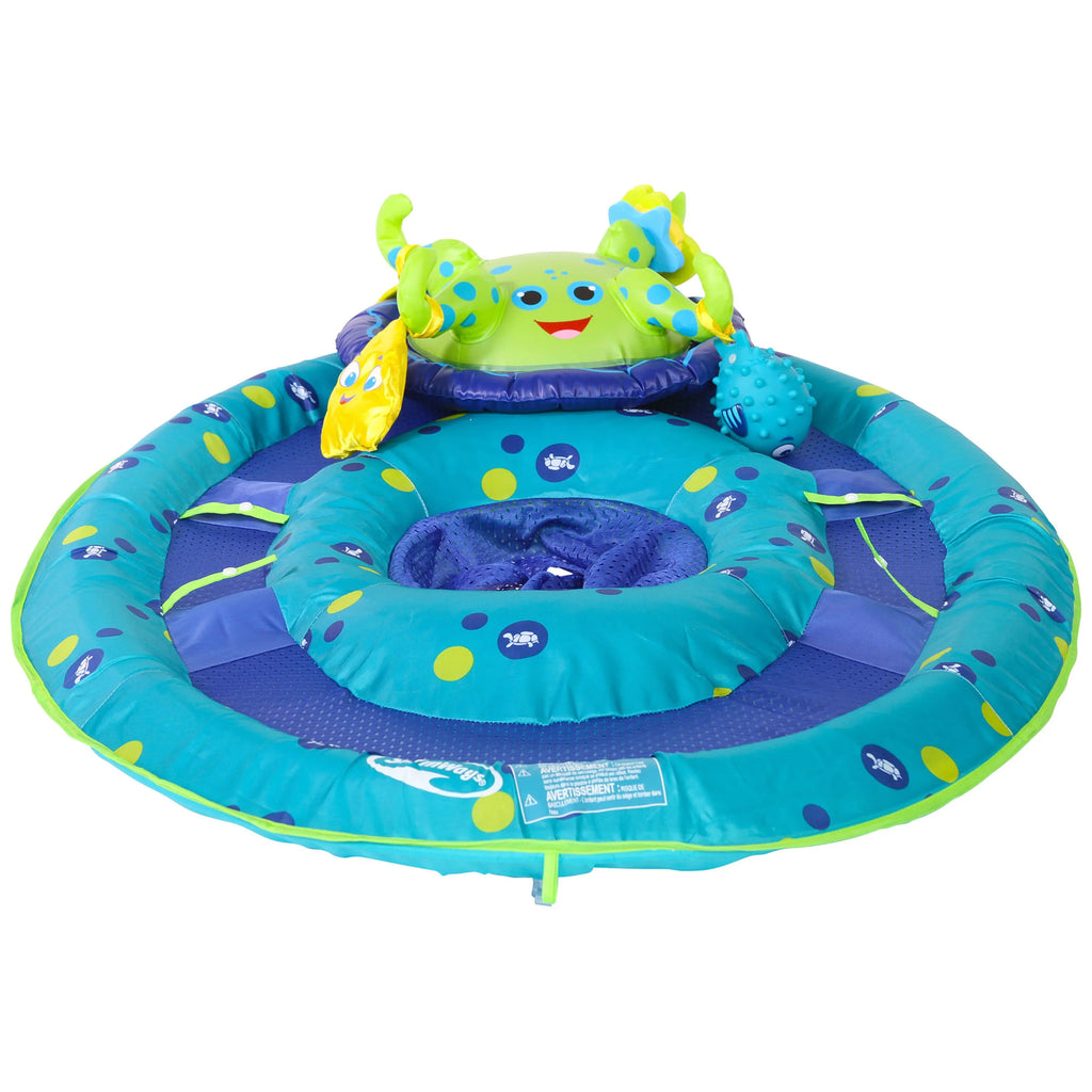 Center, Activity SwimWays Baby Boys, Float /Green Baby Spring for air-filled Float