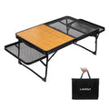 transportable and Dcenta Cooking Camping Prep Food Table, Station, Picnic Table Folding Cooking Lightweight for