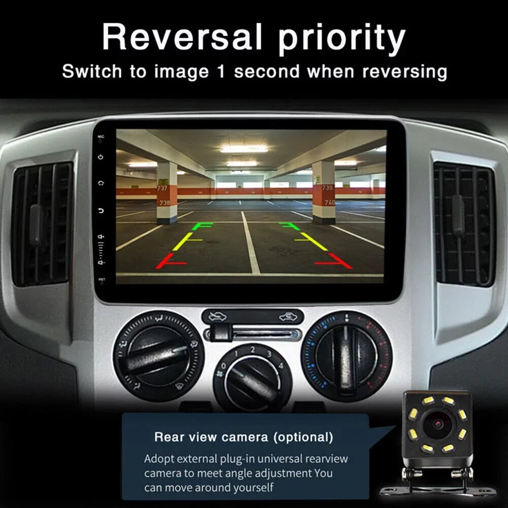 Touch GPS Wifi Paddsun 10 9.1 Inch Din Android On-Board Screen Dual Player Navigation