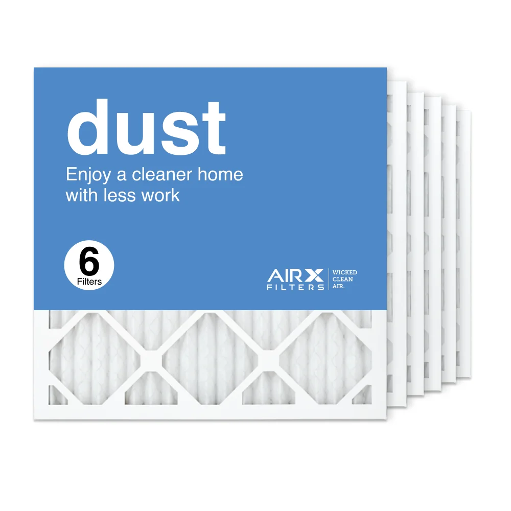Filters Pleated AIRx the Filter 18x18x1 in AC Furnace 8 6-Pack, Dust Filter, HVAC USA oxygen oxygen Made MERV