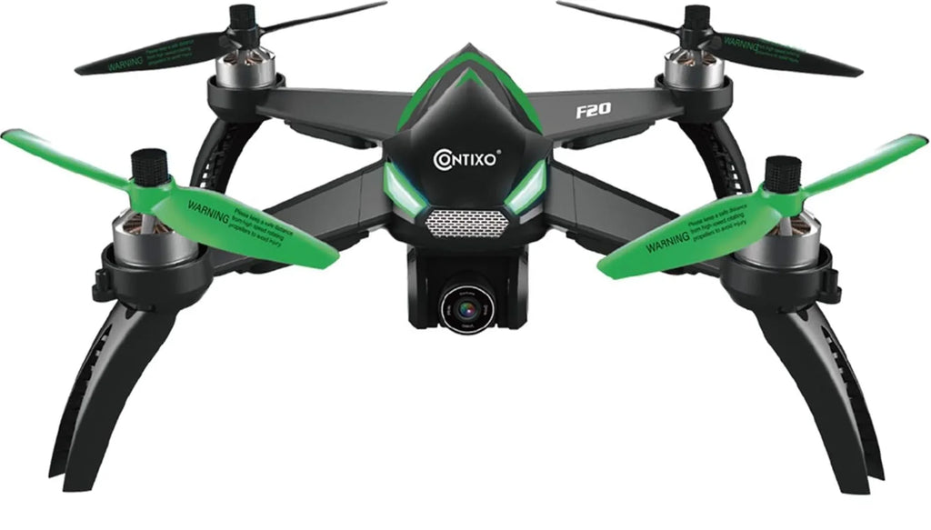 '- Drone Quadcopter Open BLACK/GREEN F20 App Box Remote RC Controlled Contixo