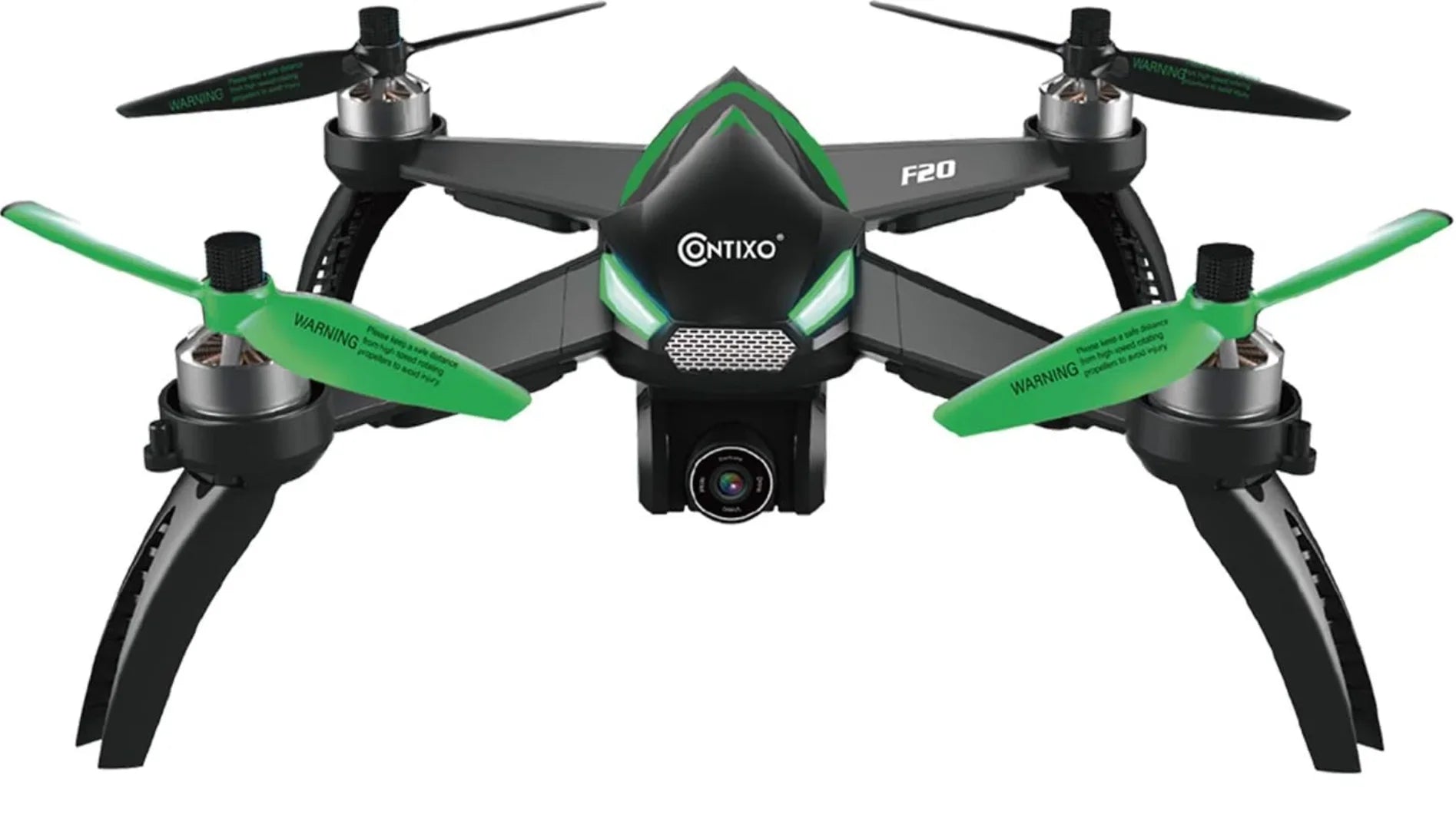 '- Drone Quadcopter Open BLACK/GREEN F20 App Box Remote RC Controlled Contixo