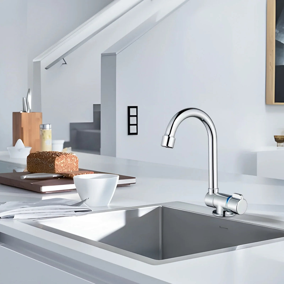 Faucet Hoses Yacht Folding Kitchen Supply Basin with Tap RV Mixer Water Walmeck for Basin