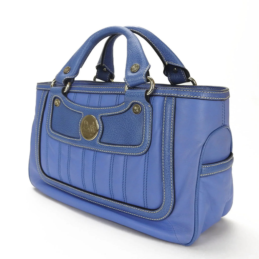 Pre-Owned (Good) Boogie 134023PLA.06BM Bag Women's Handbag Celine Leather CELINE