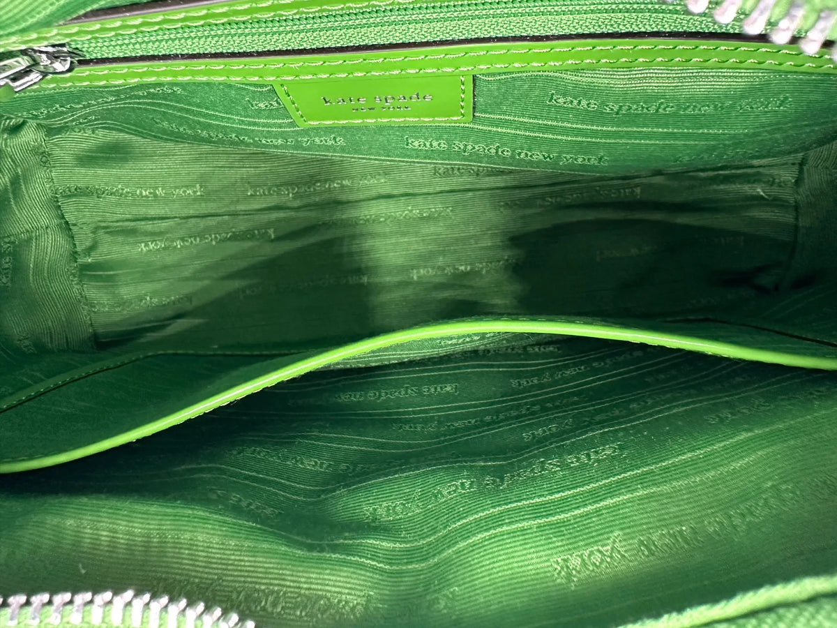 '- Bag Small Spade Shoulder Kate Sam Green KSNYL Nylon Icon