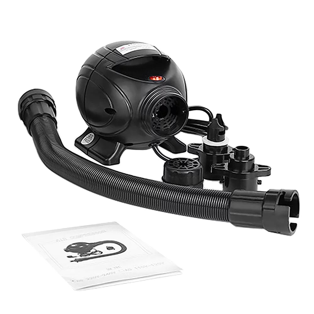 Anself Nozzles Pool Electric 3 Bed Pump Inflator Float oxygen for oxygen 800W Inflatables movable with Deflator