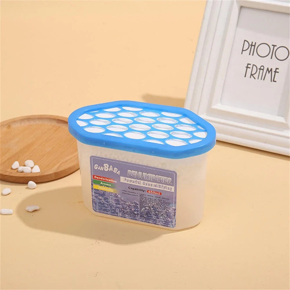 YEAHOO Desiccant Room Wardrobe Dehumidifier Internal 500ml Moisture Dehumidifier Remover Moisture-Absorbing Mold Moisture-Proof Box Moisture-Proof Absorption 5pc