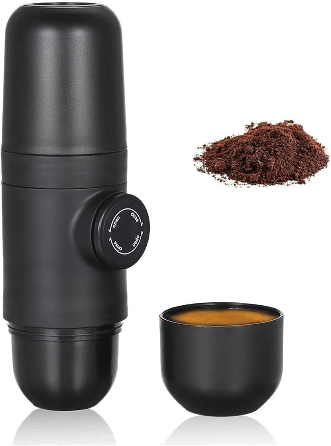 Dieffematickf Ekspresy Do Kawy Portable Espresso Machine 18 Bar Podręcznik Ciśnienie Espresso Handheld Espresso Maker 70Ml Do Car Travel Camping Turys