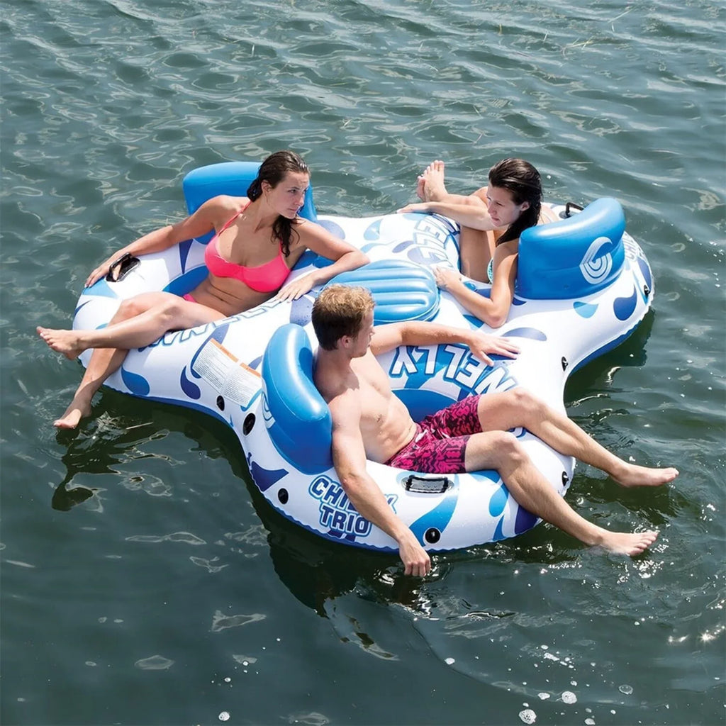 Trio Raft Float Chilax Lounge Connelly air-filled