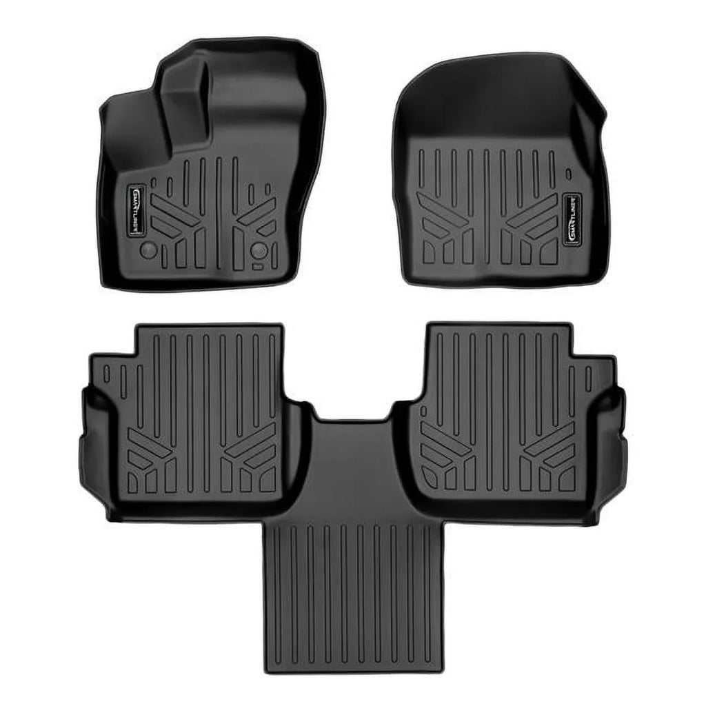 2 36 Black x in. for SA0363-B0478 Smartliner Ford Liner Mats 2014-2021 Set Transit Row Floor Connect, x 28 5