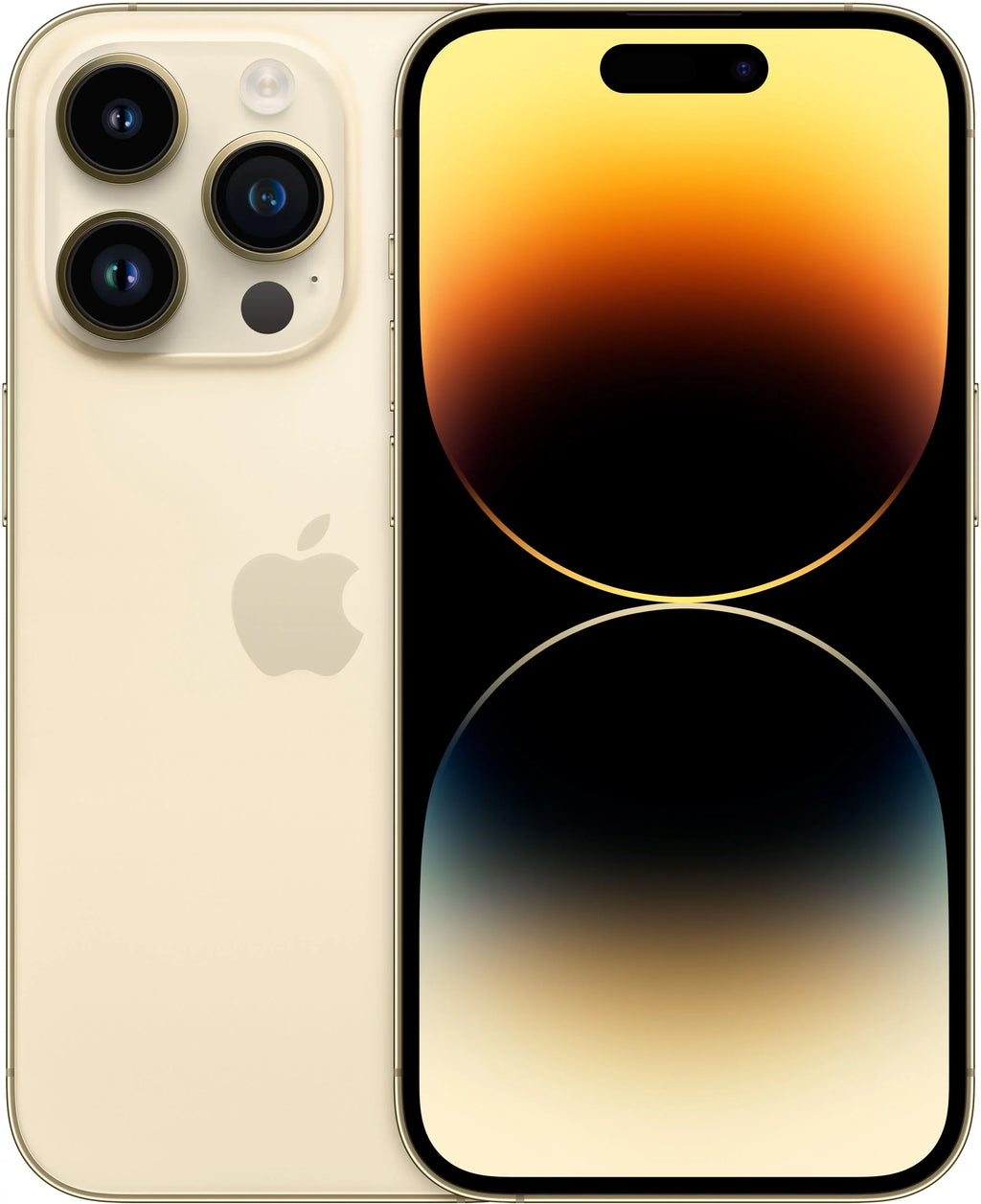 Gold Max Unlocked iPhone Carrier Apple Pre-Owned 256GB - (Good) Pro 14 -
