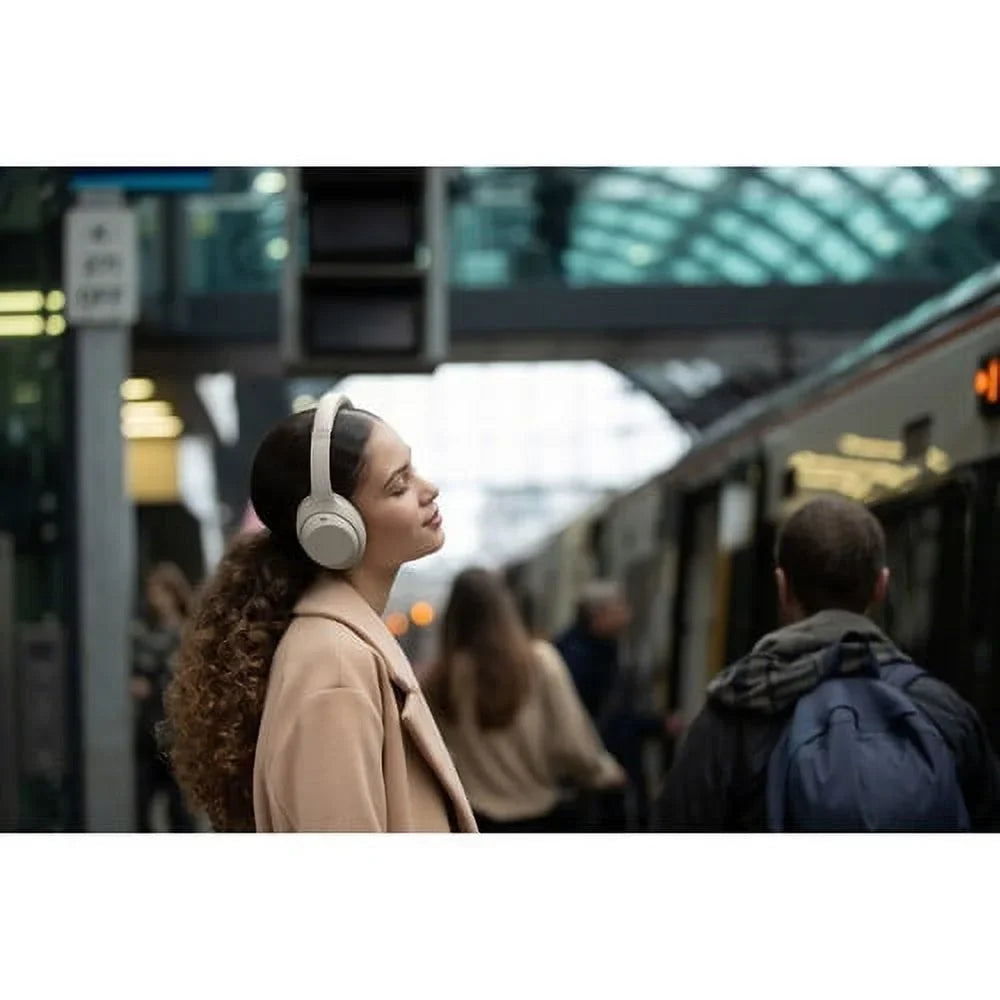 (Silver) Noise-Canceling Wireless +pixicloth Headphones WH-1000XM4 Sony Over-Ear
