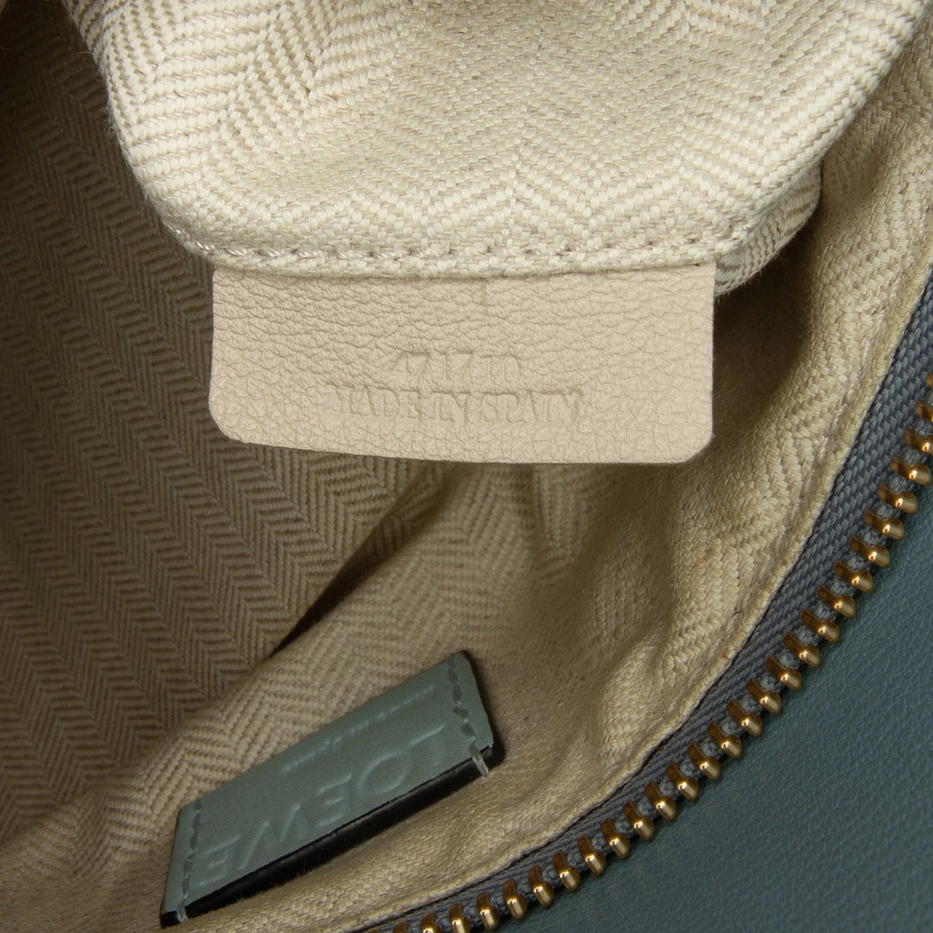 Pre-Owned Bag Small Leather (Good) Puzzle Calf Satchel Unisex LOEWE Authenticated Tricolor