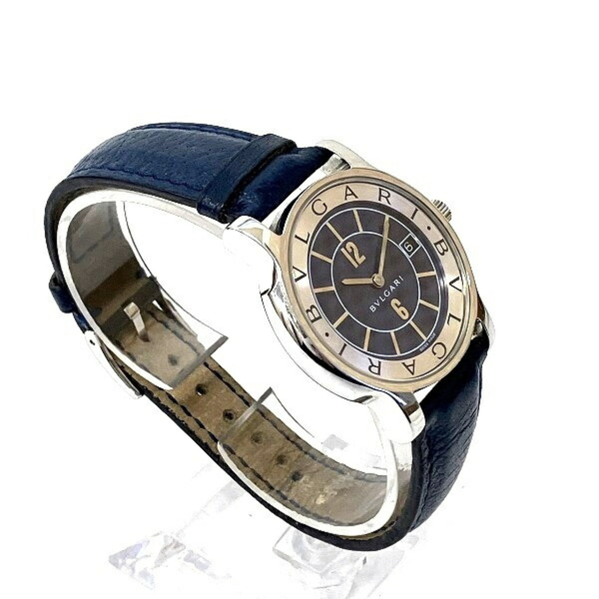 Pre-Owned (Good) Tempo Men's Quartz BVLGARI Bulgari Watch Solo ST35S