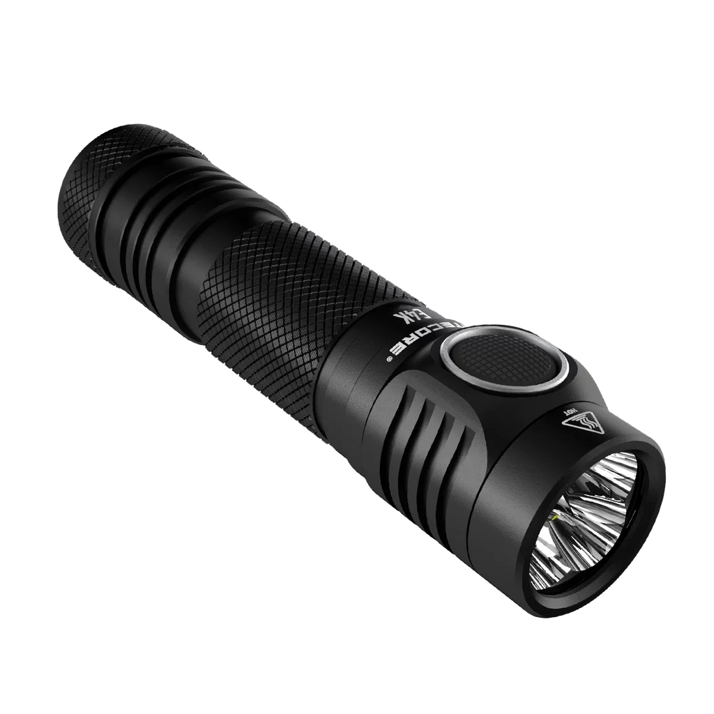 E4K Cord and Flashlight NITECORE generation w/NL2150HPi and 4400Lm Combo: - Batteries Eco-Sensa Magnetic +A1 NL2150HPR Charger USB Next
