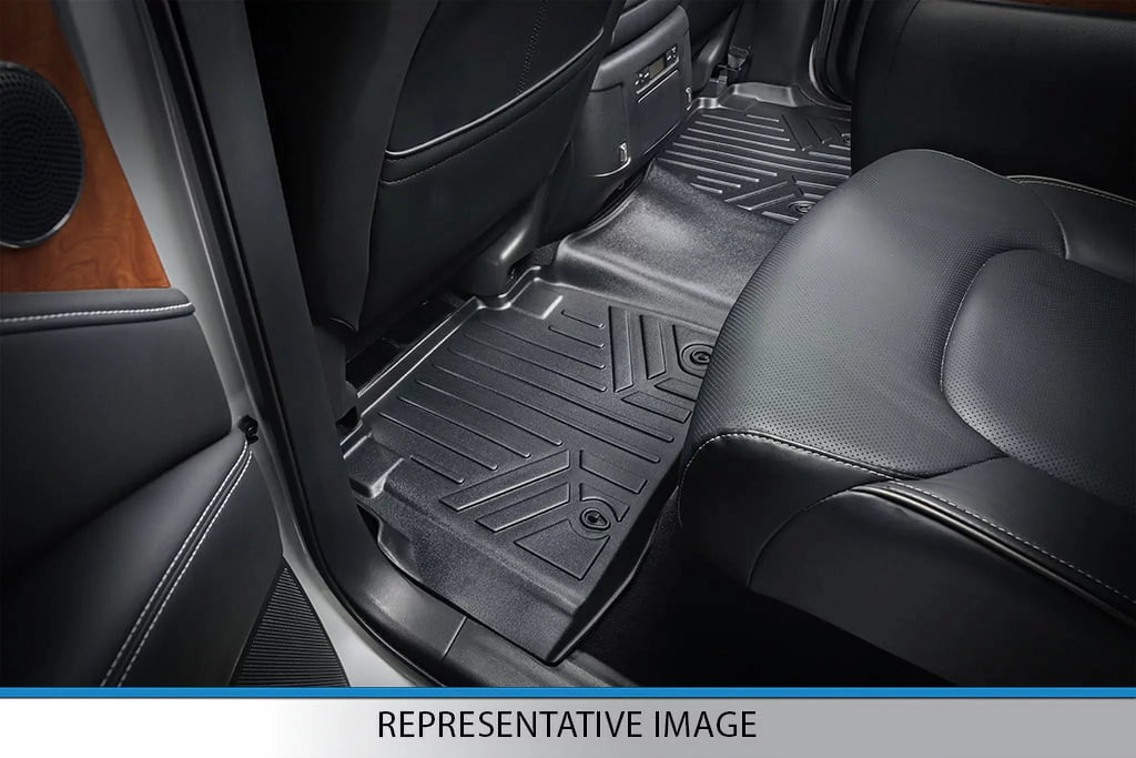 2 36 Black x in. for SA0363-B0478 Smartliner Ford Liner Mats 2014-2021 Set Transit Row Floor Connect, x 28 5