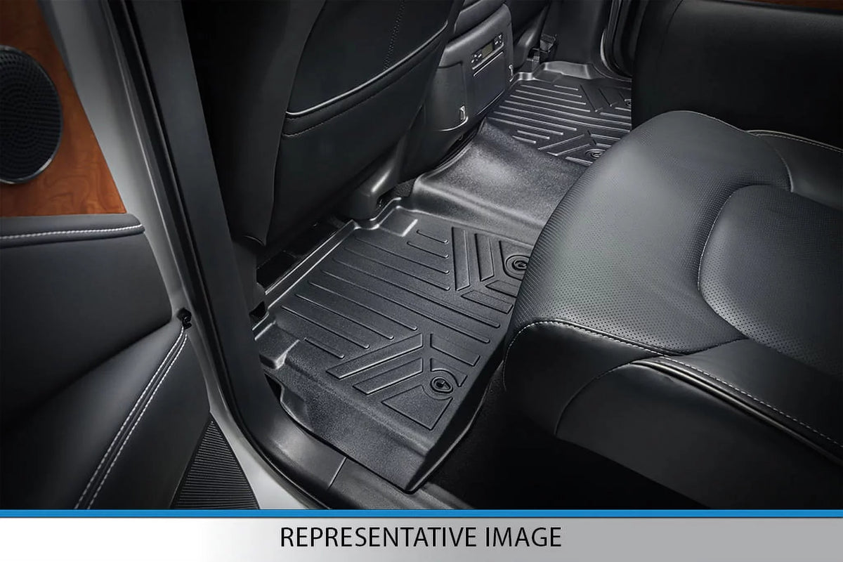 2 36 Black x in. for SA0363-B0478 Smartliner Ford Liner Mats 2014-2021 Set Transit Row Floor Connect, x 28 5