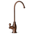 Bar High Wine Reverse Sink RO Drinking Water, Contemporary iSpring Heavy Osmosis, GK1-AW Faucet, Kitchen Duty Spout Antique