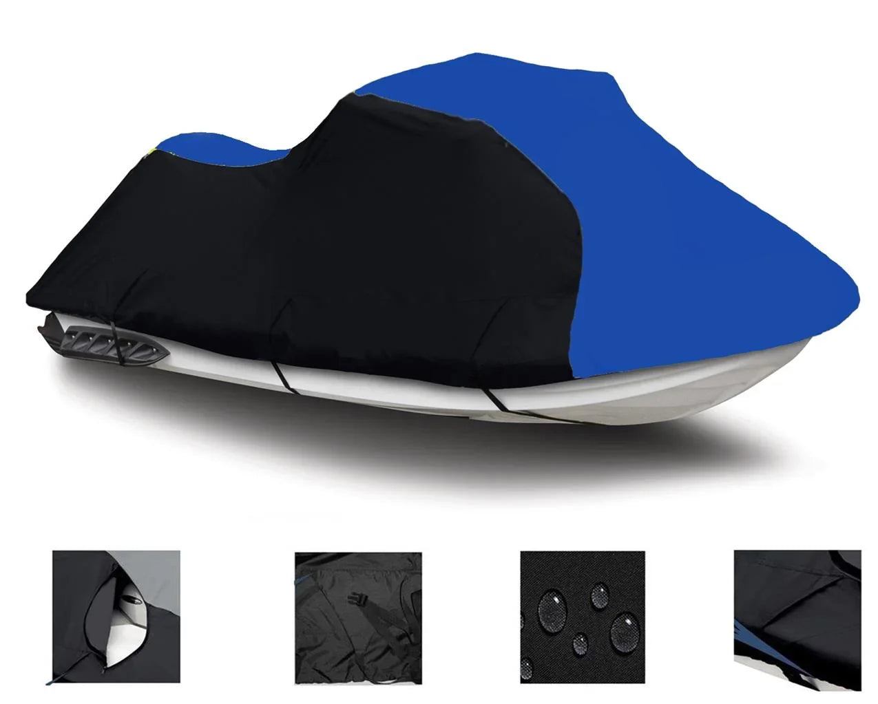 2009 Sea-Doo Ski 2008 Compatible Watercraft HEAVY-DUTY Cover Jet Sea GTi BLACK for Cover Doo 2006 / 2007