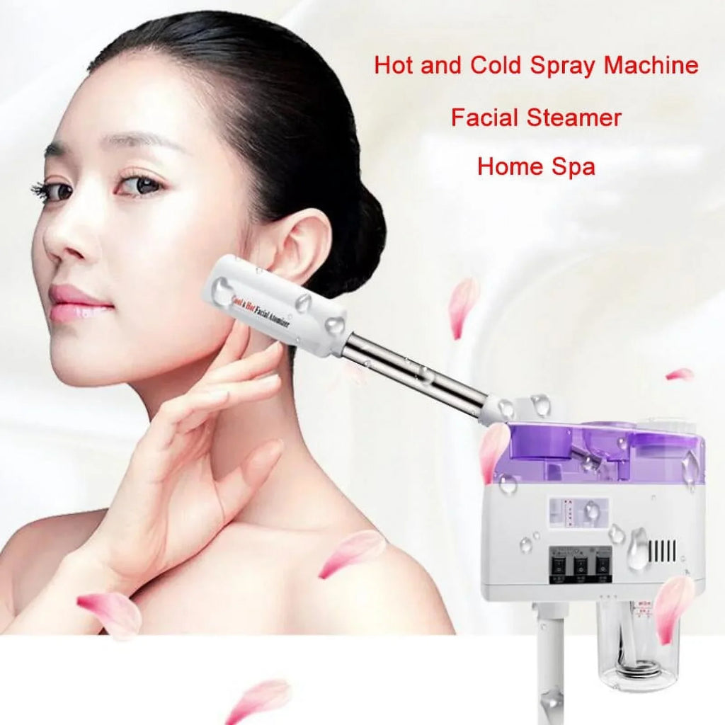 Care Device Ozone Spray EU/US Sparyer 2 Plug Spa Ion 1 Beauty and Hot Machine Cold Skin 110/220V Steaming Home in Facial Steamer