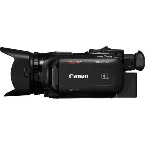 UHD 2 SanDisk Vixia + Tripod HF Wideangle + Bundle Lens Accessory Camcorder Case Pack Memory 64GB G70 with + Card ZeeTech 4K Canon +