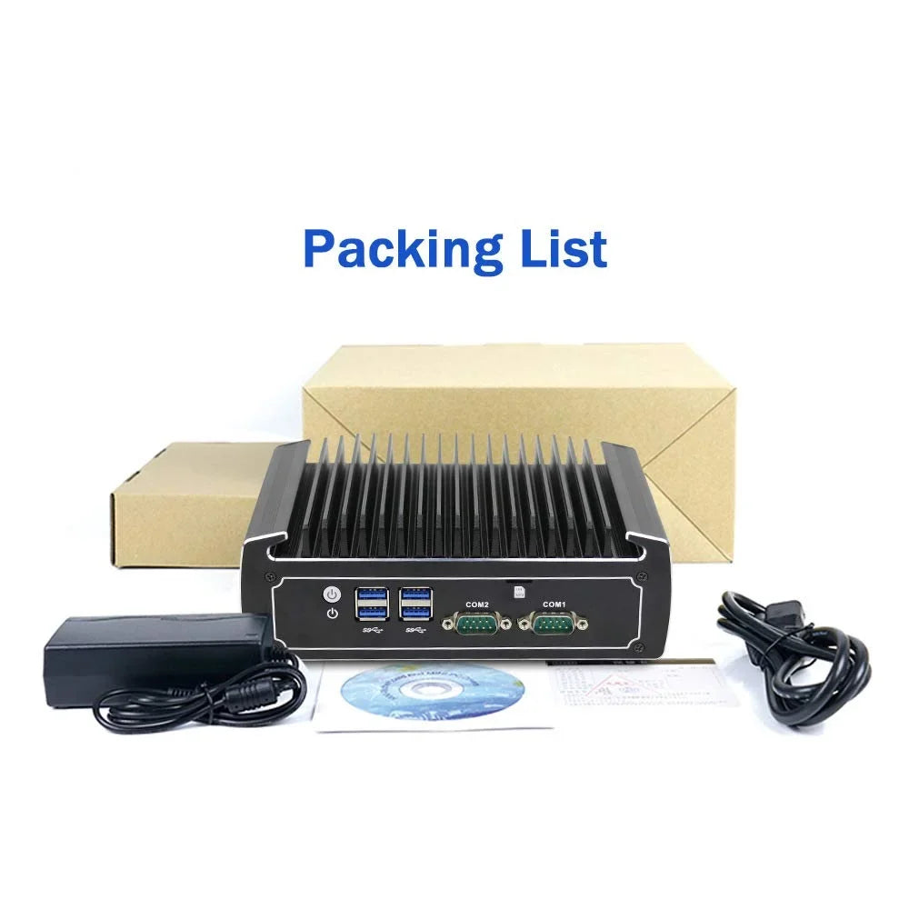 Computer, Mini 16GB CPU, SSD Cores DP, 8250U PARTAKER i5 4*USB3.0, Ram Card SIM Gen, Slot, 10 8th HD, Pro Industrial Mini 1TB 4K Powerful Fanless COM, Nic, HDD, 2 Windows Core 240GB 4 Dual PC,