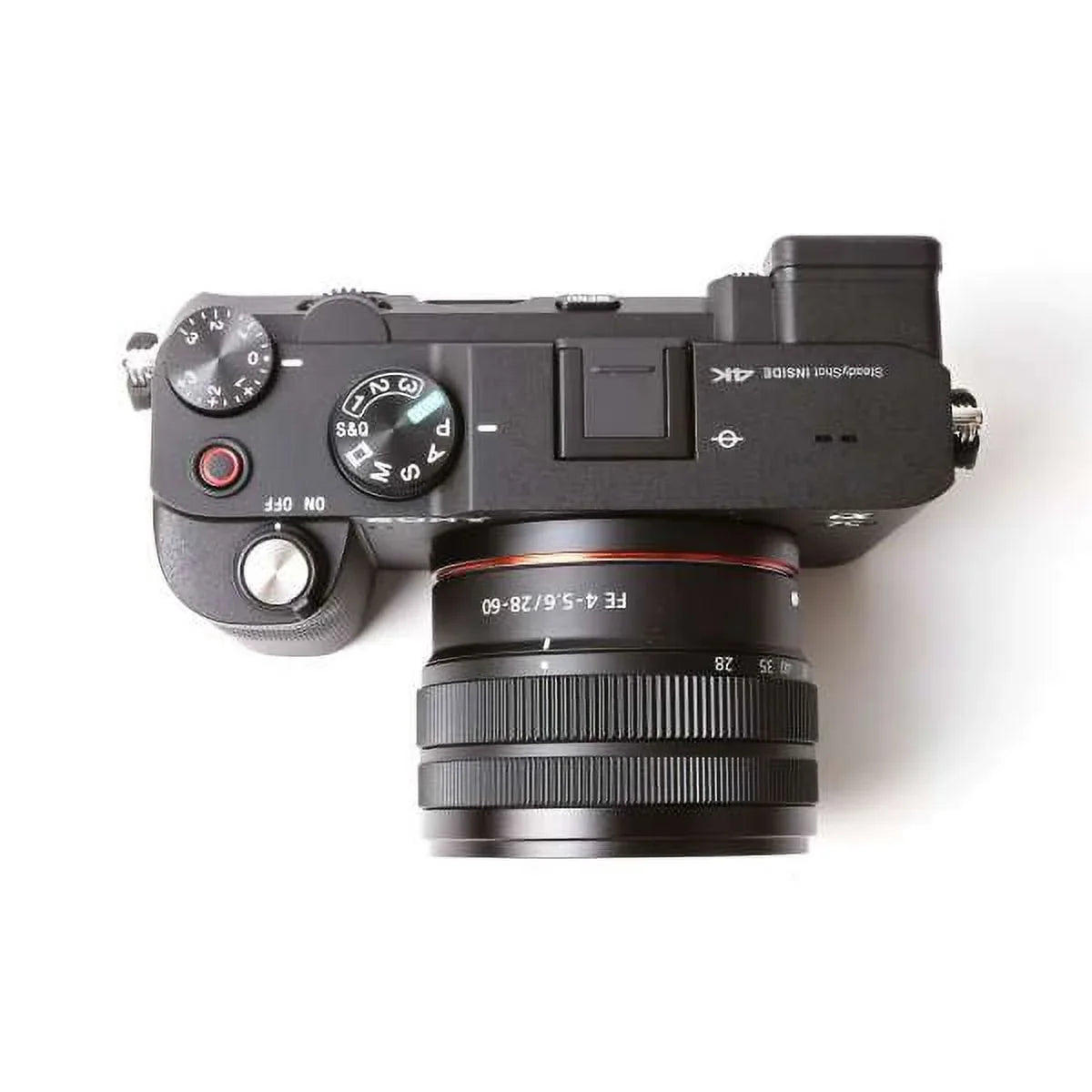 Camera Mirrorless Alpha a7C + 64GB Bundle + Flash (Black) 28-60mm Sony with Lens