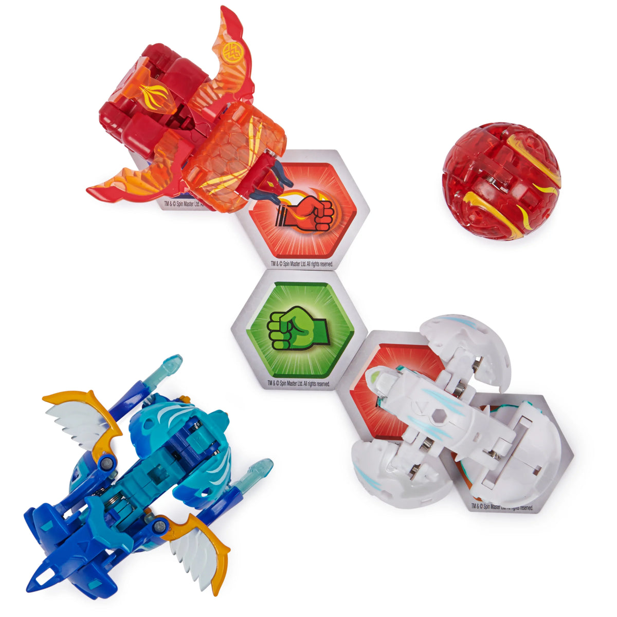 Nova Legends and Nillious 4-Pack, Geogan, Collection more Arcleon Bakugan, Cycloid Bakugan