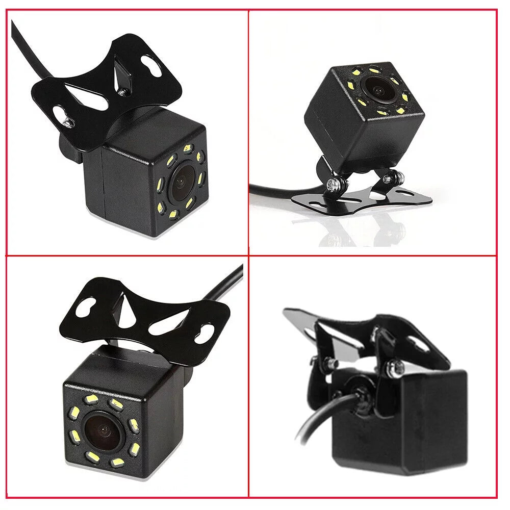 Display Backup Monitor View LED 5in Foldable Night LCD Car Rear Camera