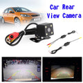 Reverse View Night 170° Car LED 4 View Rear Camera Backup CMOS Wireless