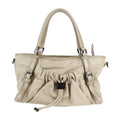 shoulder BURBERRY Pre-Owned tote (Good) 2WAY bag Burberry beige leather
