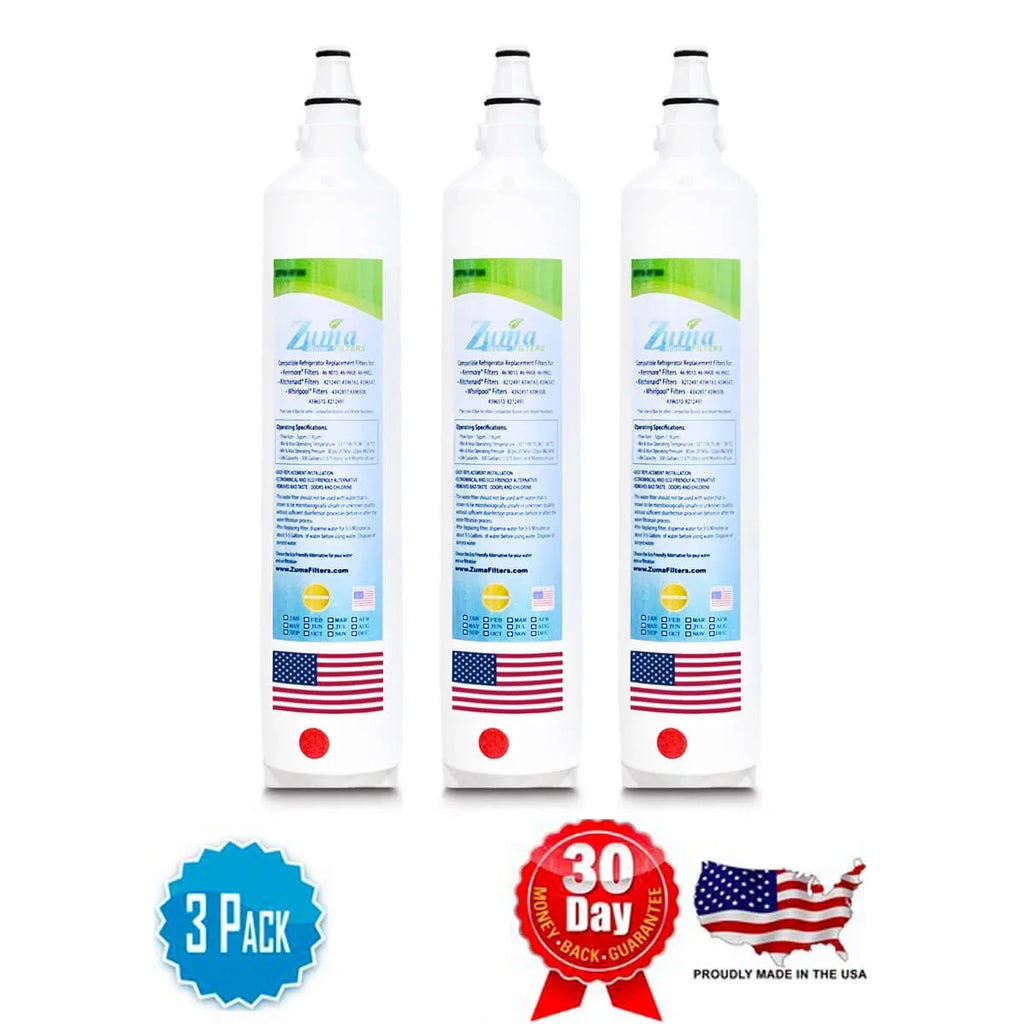 '- , , # ZUMA U.S.A. Filters Brand Model Pack Subzero® ZWFZ1-RF750 Made Compatible with Water BI48SDO , in - 3