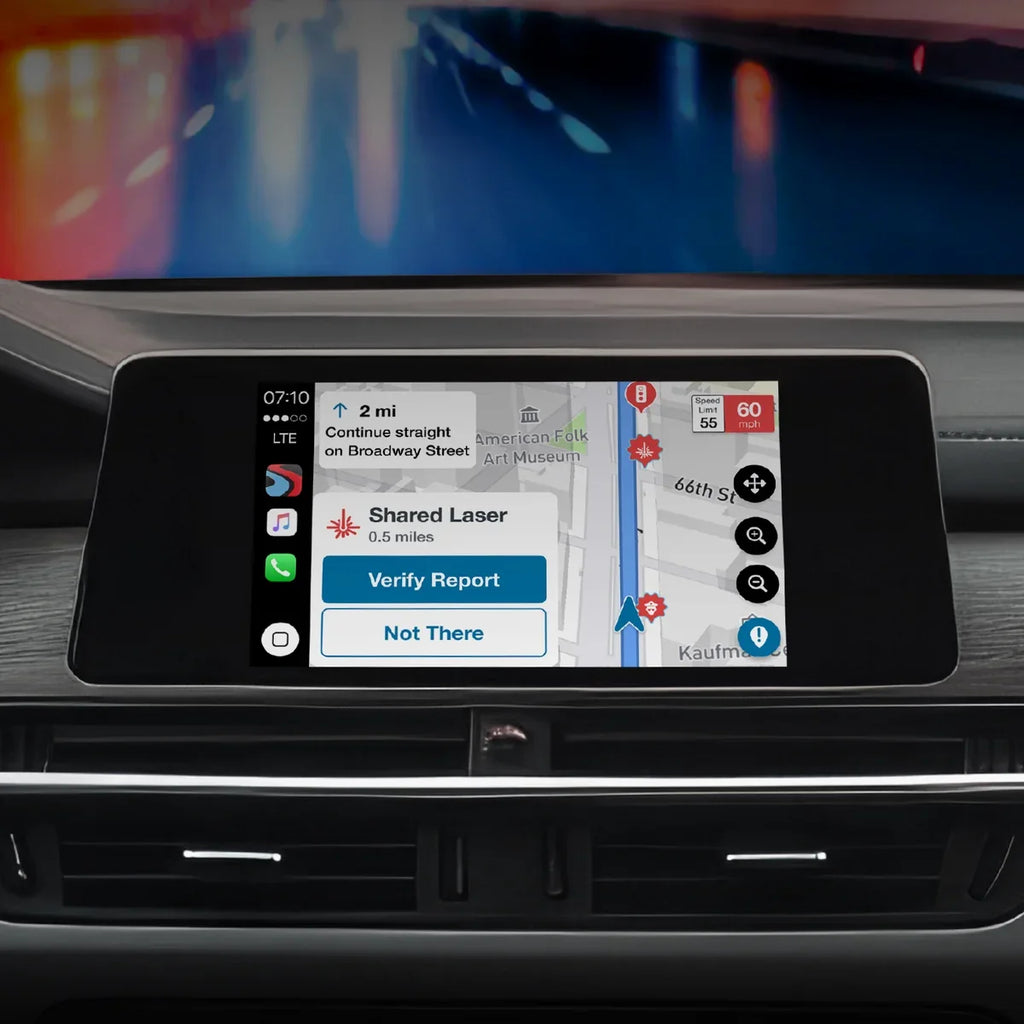 Smart ESCORT Wi-Fi Full CarPlay Dash HD & Cam 1080p Band Camera, M2 Video - Mounted Dash Radar Dual