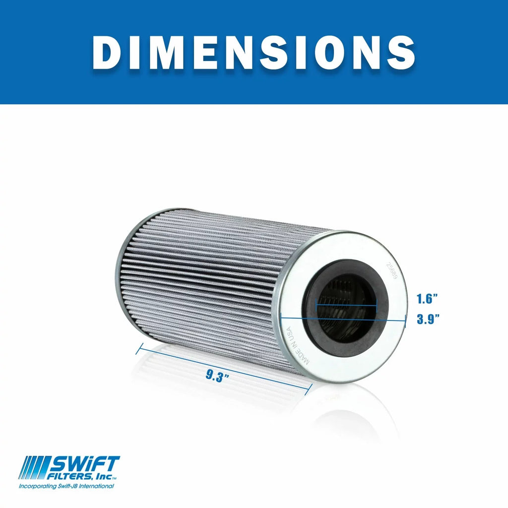 HF30491 Microglass Element for Interchange Cartridge 3 Micron Filter Direct FLEETGUARD