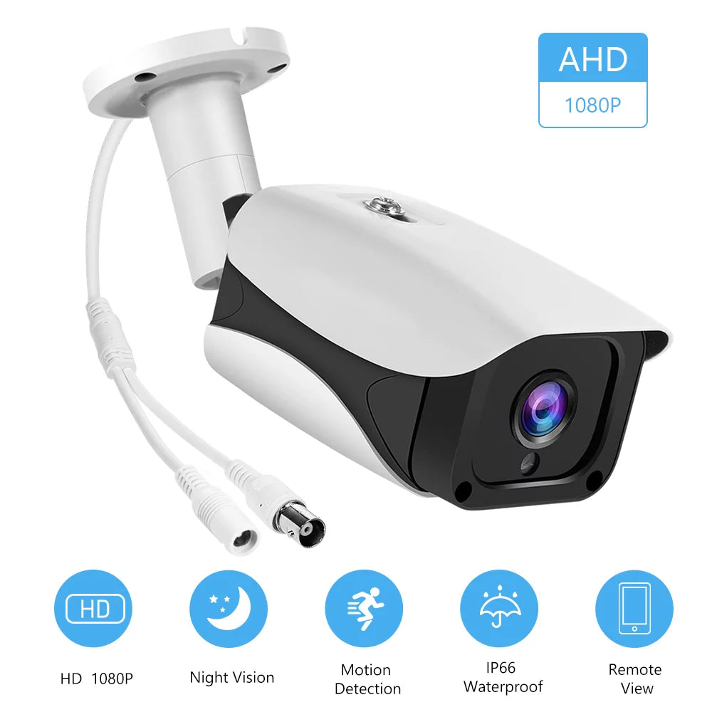 Night IP66 Vision DVR Analog Definition High IR Full with Waterproof For Outdoor 1080P Carevas System NTSC