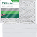 AC HVAC MERV Filters Pleated Filterbuy 8 14x24x4 oxygen Furnace (4-Pack)